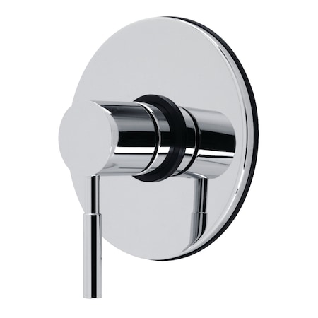 Kingston Brass Pressure Balance Valve Trim Only W/out Shower & Tub Spout, Chrm VKB8691DLLST